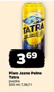 Netto Piwo Tatra Jasne Pełne oferta