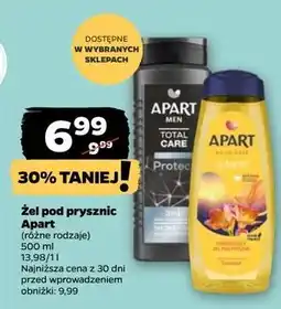 Netto Żel pod prysznic sunrise Apart Mood Care oferta