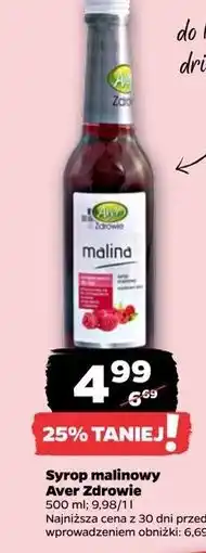 Netto Syrop malina Aver oferta