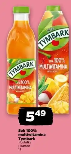 Netto Sok multiwitamina Tymbark oferta