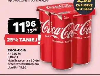 Netto Napój Coca-Cola oferta