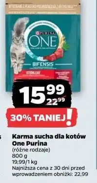 Netto Karma dla kota sterilcat wołowina i pszenica Purina One oferta