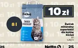 Netto Żwirek dla kota naturalny Kiciuś oferta