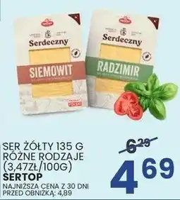 Wafelek Ser żółty 135 g różne rodzaje Sertop oferta