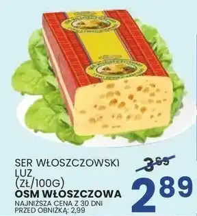 Wafelek Ser włoszczowski luz OSM Włoszczowa oferta