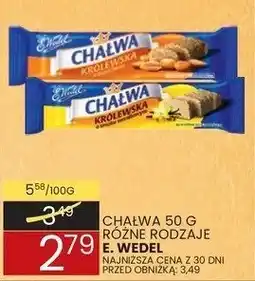 Wafelek Chałwa 50 g różne rodzaje Wedel oferta