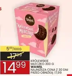 Wafelek Królewskie mleczko 300 g Wedel oferta