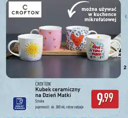 ALDI Kubek ceramiczny na Dzień Matki Crofton oferta
