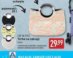 ALDI Torba na zakupy Live in Style oferta