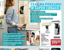 ALDI Elektryczna myjka do okien Kärcher Window Vac KWI 1 Plus C oferta