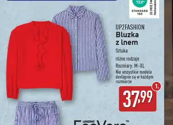 ALDI Bluzka z lnem UP2FASHION oferta