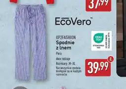 ALDI Spodnie z lnem UP2FASHION oferta