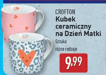 ALDI Crofton Kubek ceramiczny na Dzień Matki oferta