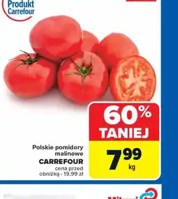Carrefour Polskie pomidory malinowe Carrefour oferta