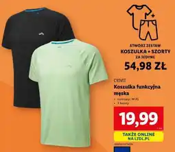 Lidl CRIVIT Koszulka funkcyjna męska oferta