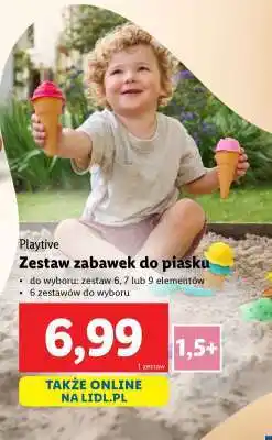 Lidl Zestaw zabawek do piasku oferta