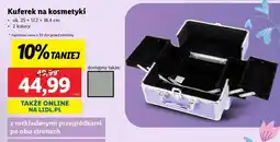 Lidl Kuferek na kosmetyki oferta