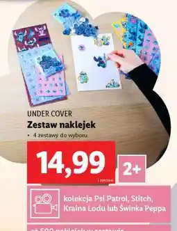 Lidl Zestaw naklejek oferta