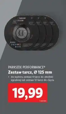 Lidl PARKSIDE PERFORMANCE Zestaw tarcz, Ø 125 mm oferta