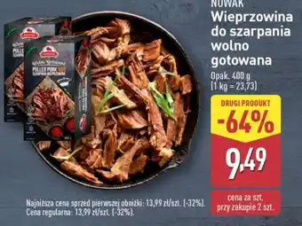 ALDI NOWAK Wieprzowina do szarpania wolno gotowana oferta
