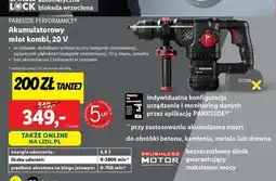 Lidl PARKSIDE PERFORMANCE Akumulatorowy młot kombi, 20 V oferta