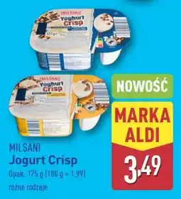 ALDI MILSANI Jogurt Crisp oferta