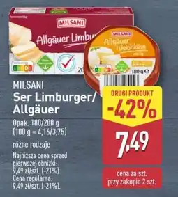 ALDI MILSANI Ser Limburger/Allgäuer oferta