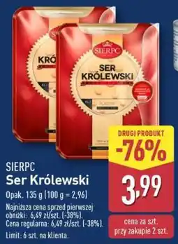 ALDI SIERPC Ser Królewski oferta