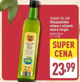 ALDI TESOROS DEL SUR Hiszpańska oliwa z oliwek extra virgin oferta