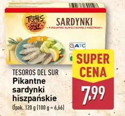 ALDI TESOROS DEL SUR Pikantne sardynki hiszpańskie oferta