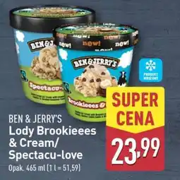 ALDI BEN & JERRY'S Lody Brookieees & Cream/Spectacu-love oferta