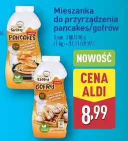 ALDI Mieszanka do przyrządzenia pancakes/gofrów oferta
