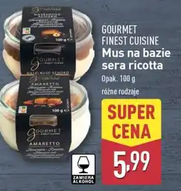 ALDI GOURMET FINEST CUISINE Mus na bazie sera ricotta oferta