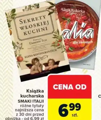 Carrefour Książka kucharska Smaki Italii oferta