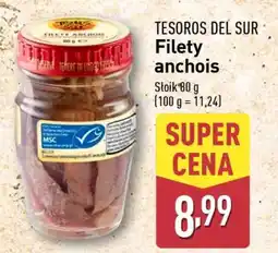 ALDI TESOROS DEL SUR Filety anchois oferta