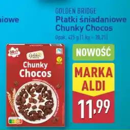 ALDI GOLDEN BRIDGE Płatki śniadaniowe Chunky Chocos oferta