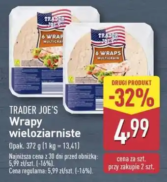 ALDI TRADER JOE'S Wrapy wieloziarniste oferta