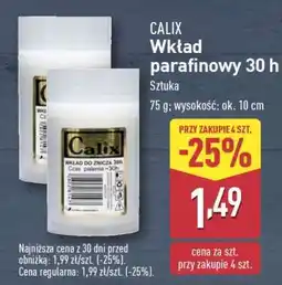ALDI CALIX Wkład parafinowy 30 h oferta