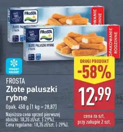ALDI FROSTA Złote paluszki rybne oferta