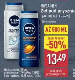 ALDI NIVEA MEN Żel pod prysznic oferta