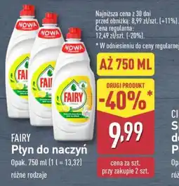 ALDI FAIRY Płyn do naczyń oferta