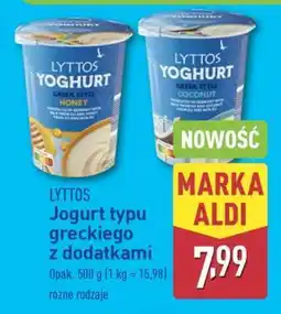 ALDI LYTTOS Jogurt typu greckiego z dodatkami oferta