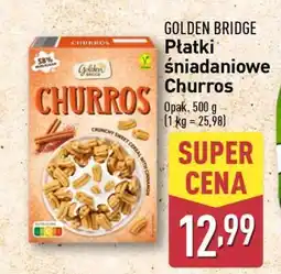 ALDI GOLDEN BRIDGE Płatki śniadaniowe Churros oferta