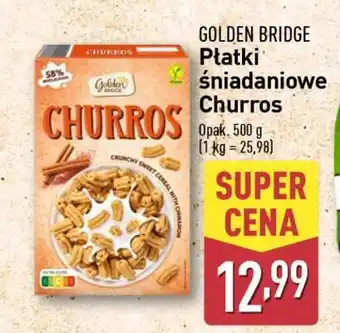 ALDI GOLDEN BRIDGE Płatki śniadaniowe Churros oferta