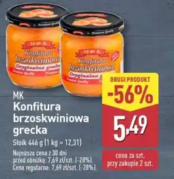 ALDI MK Konfitura brzoskwiniowa grecka oferta