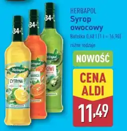 ALDI HERBAPOL Syrop owocowy oferta
