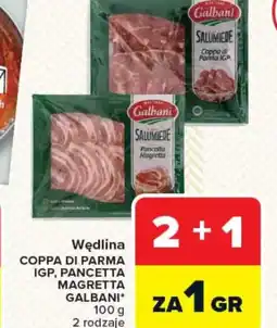 Carrefour Wędlina Coppa di Parma IGP, Pancetta Magretta Galbani oferta