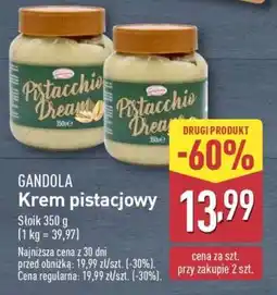 ALDI GANDOLA Krem pistacjowy oferta