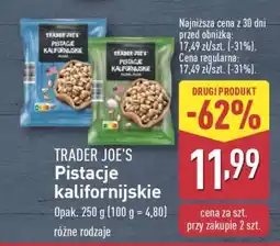 ALDI TRADER JOE'S Pistacje kalifornijskie oferta