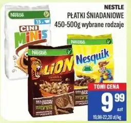 TomiMarkt Nestle płatki śniadaniowe oferta